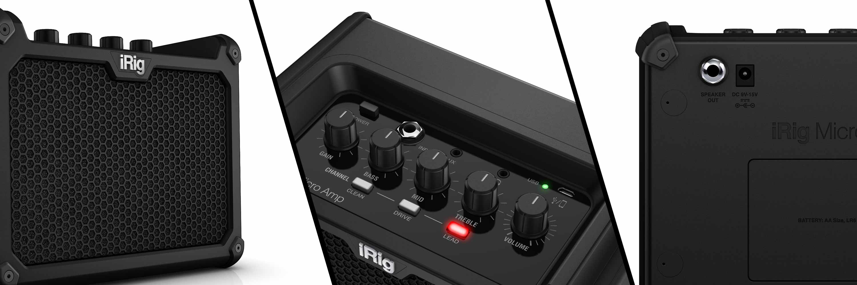 Ik Multimedia iRig Micro Amp Battery-Powered Guitar Amplifier