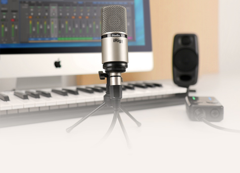 Micrófono Condensador de Diafragma Modelo iRig Mic Studio XLR - IK