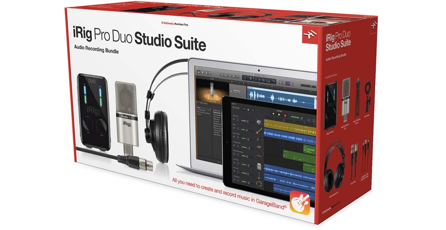 IK Multimedia - iRig Pro Duo SS iRig Pro Duo Studio Suite IK Multimedia - iRig Pro Duo SS iRig Pro Duo Studio Suite
