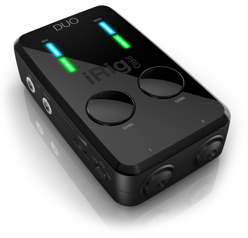 Ik multimedia irig pro duo ss irig pro duo studio suite