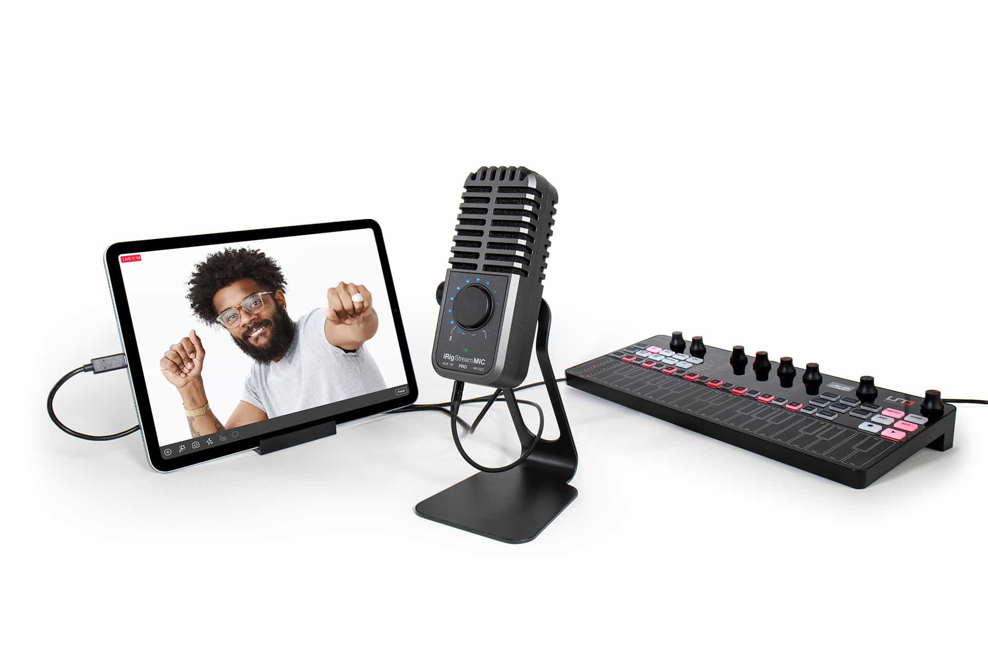 iRig Stream Mic USB: IK Multimedia expands its streaming mic range