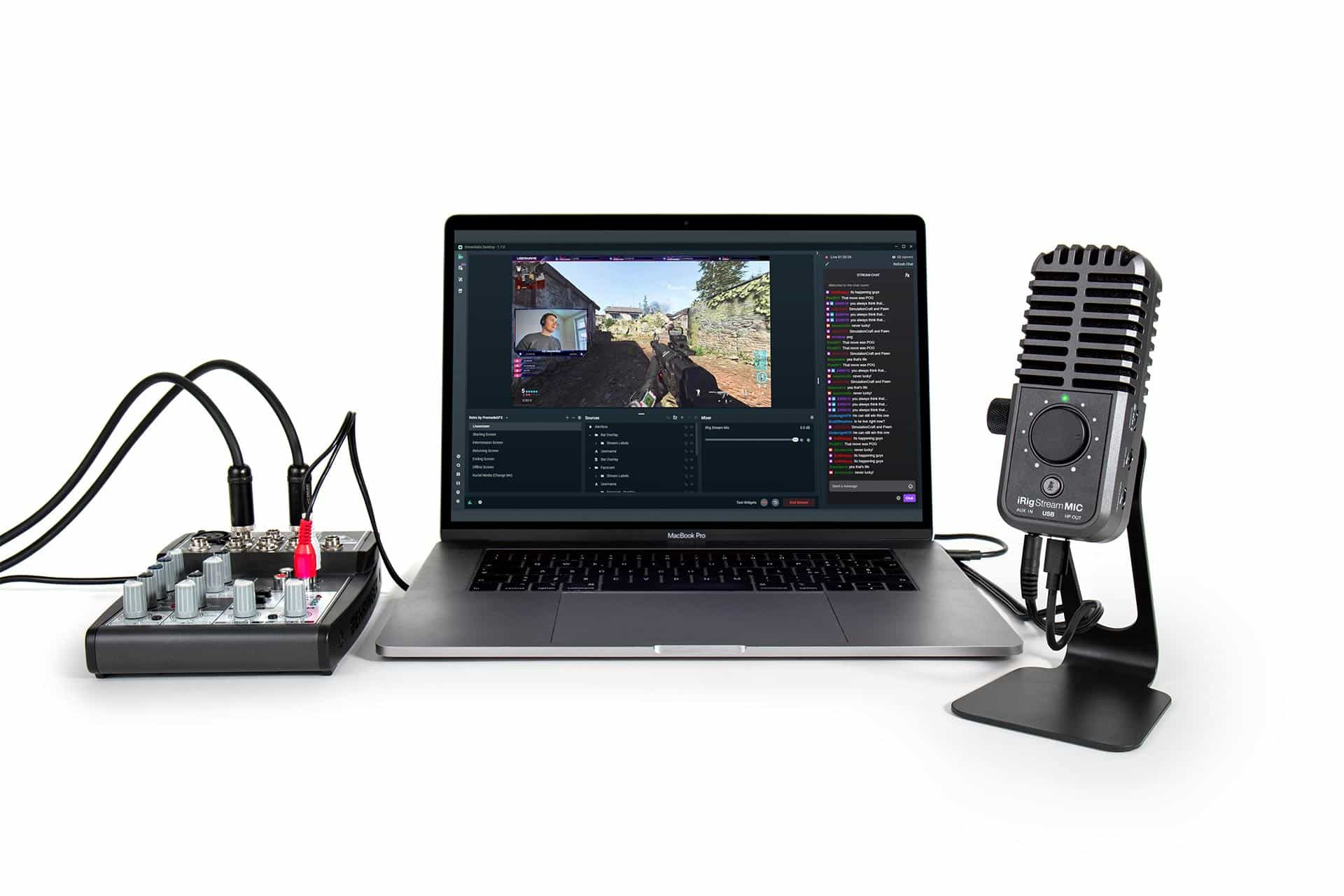 IK Multimedia iRig Stream Mic USB I Music Inc Magazine