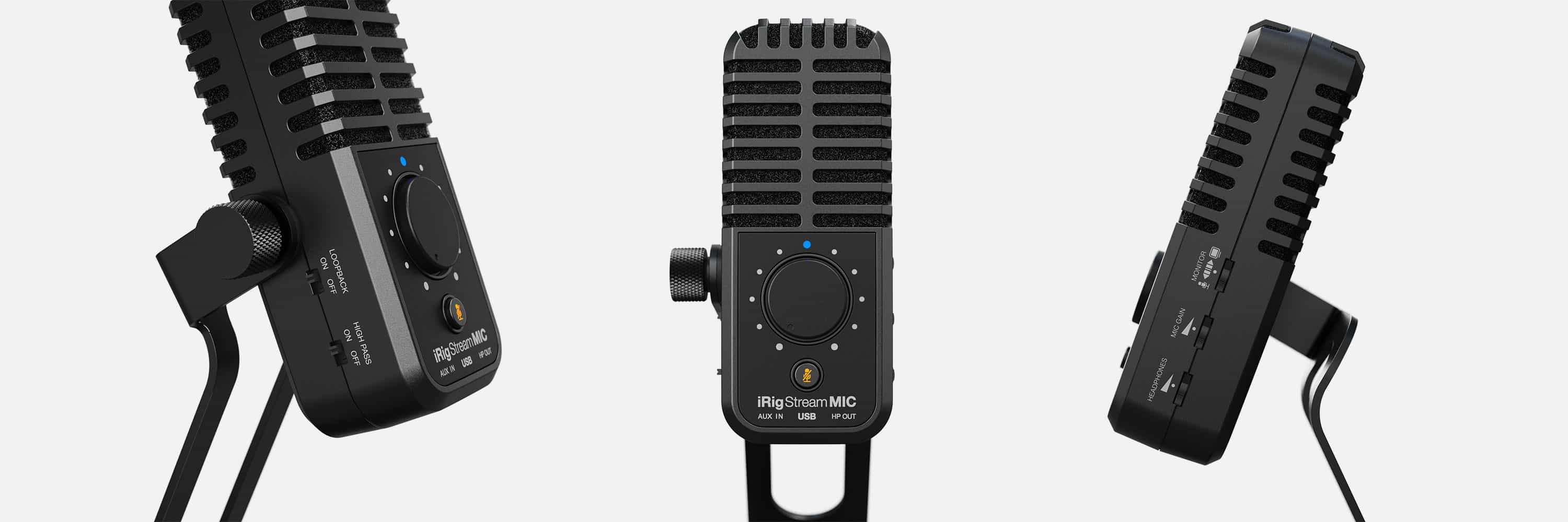 iRig Stream Mic USB: IK Multimedia expands its streaming mic range