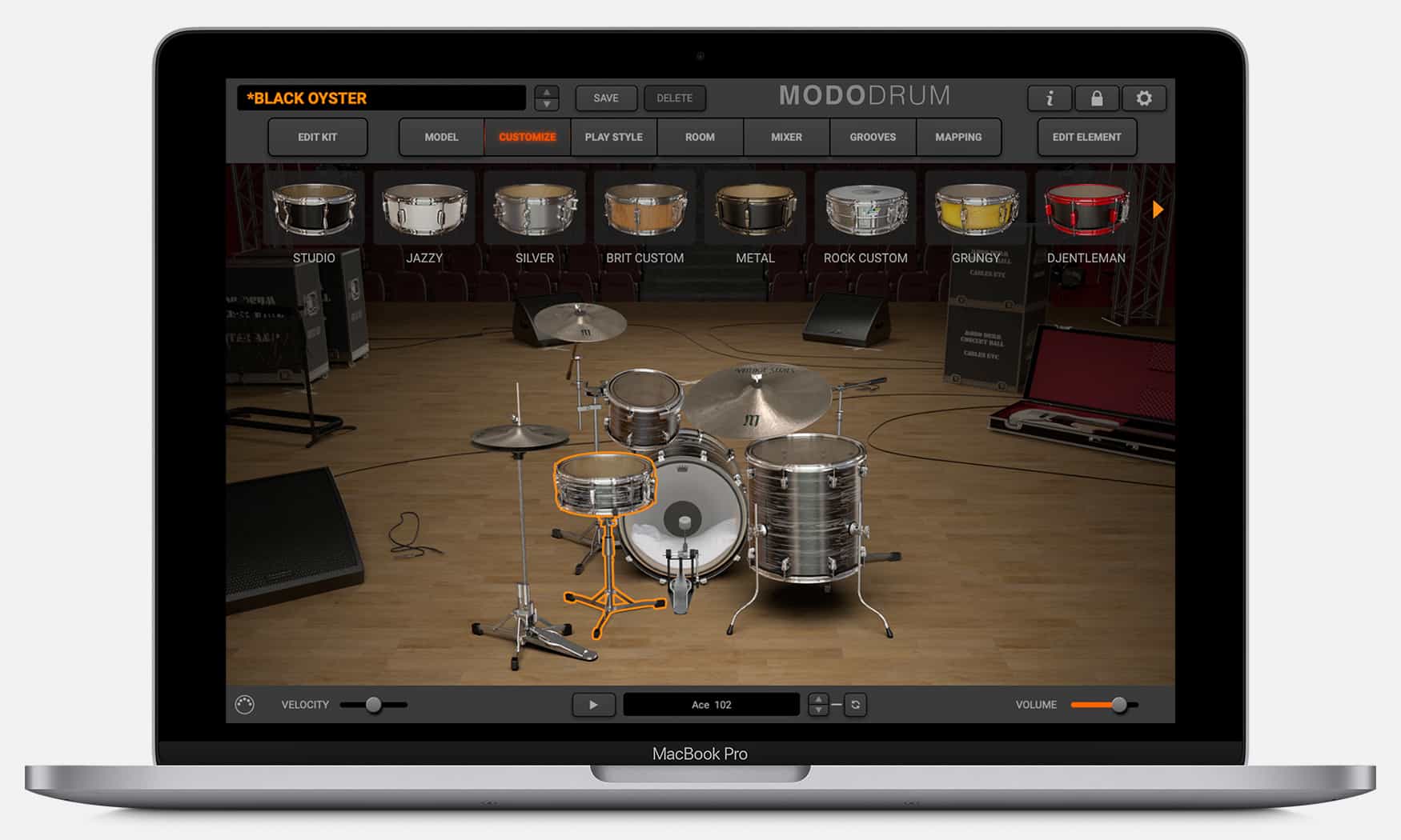 Macbook MODO DRUM Kit