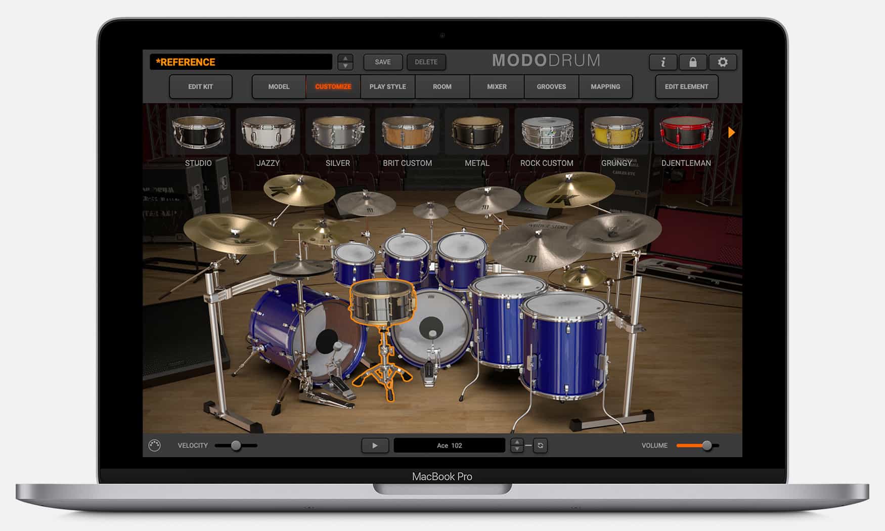 Macbook MODO DRUM Kit