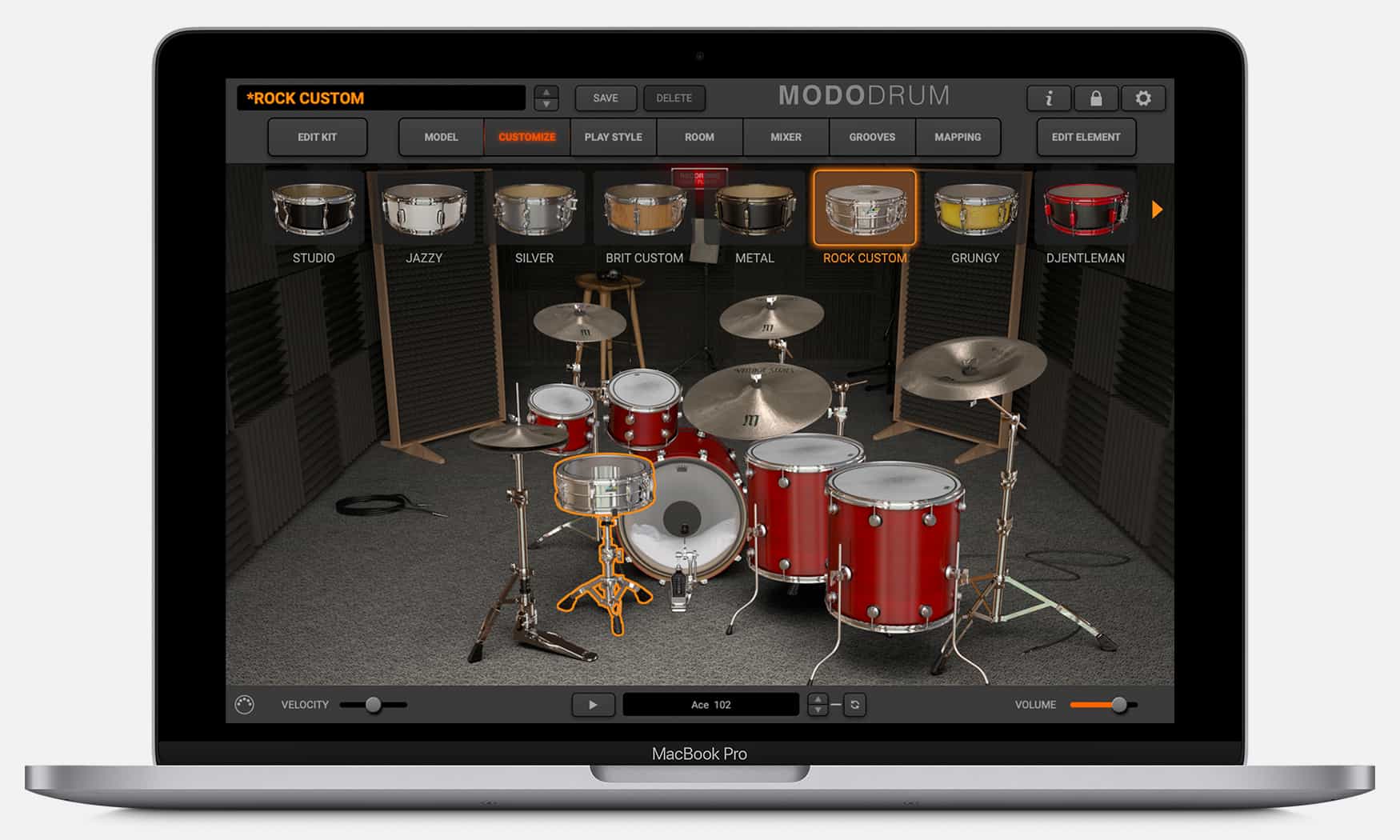 Macbook MODO DRUM Kit