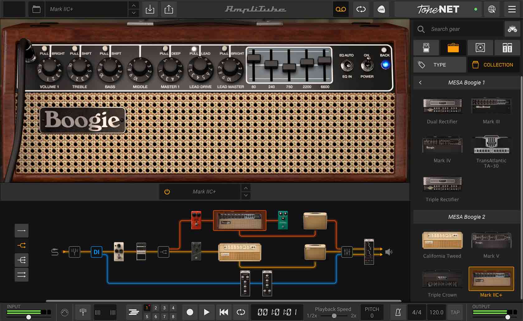 AmpliTube Gear