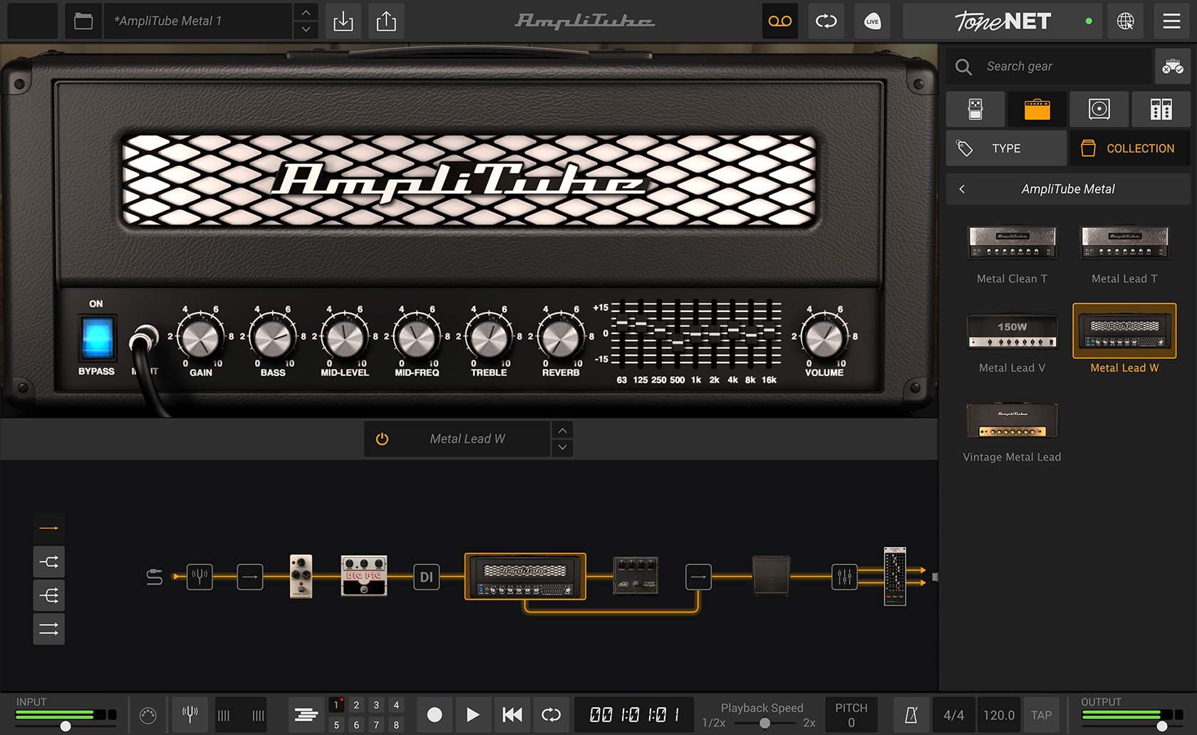 IK Multimedia AmpliTube Metal
