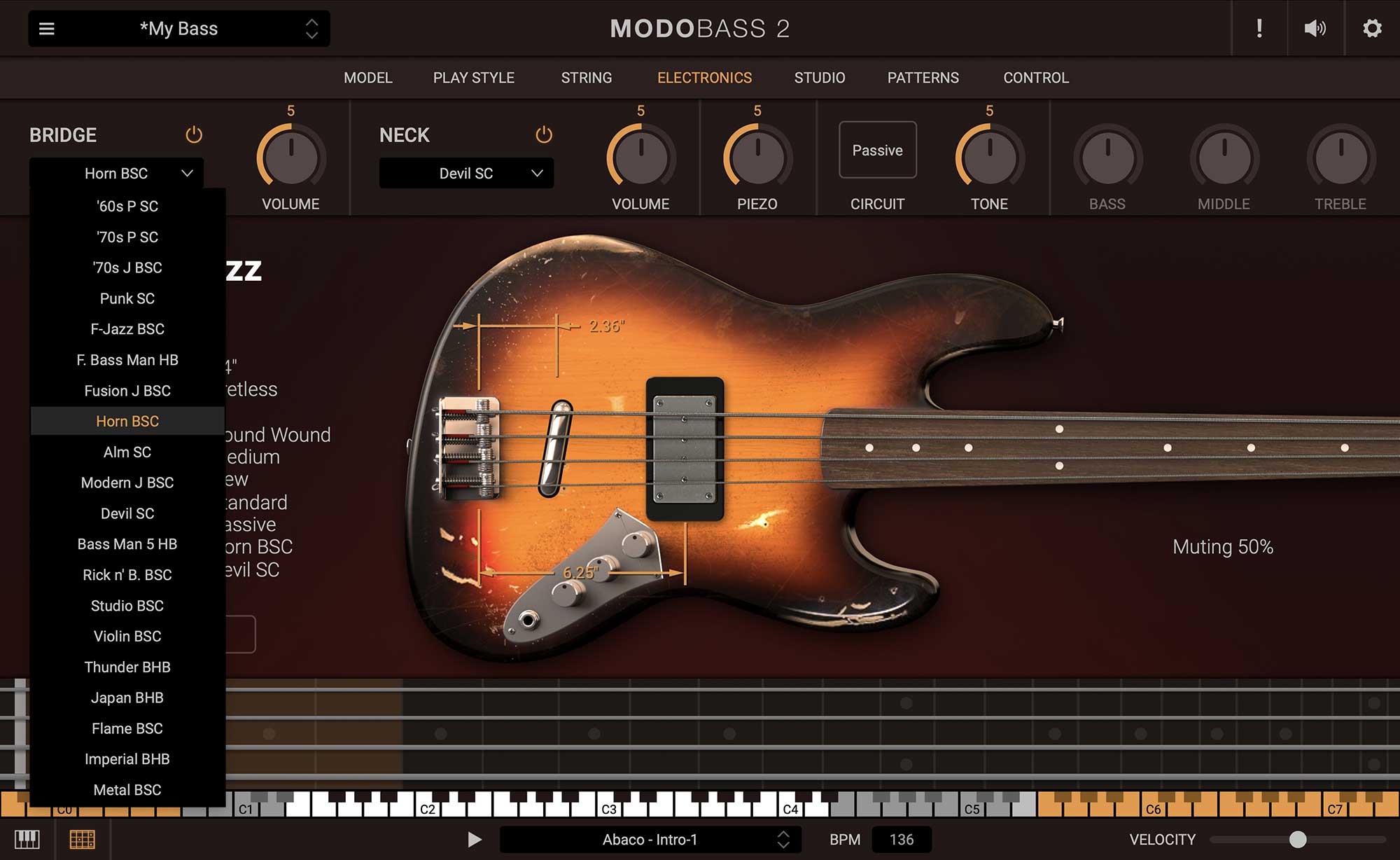 Modo Bass - bridge flame