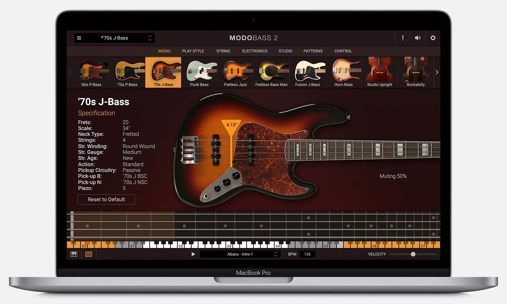 Macbook MODO BASS 2