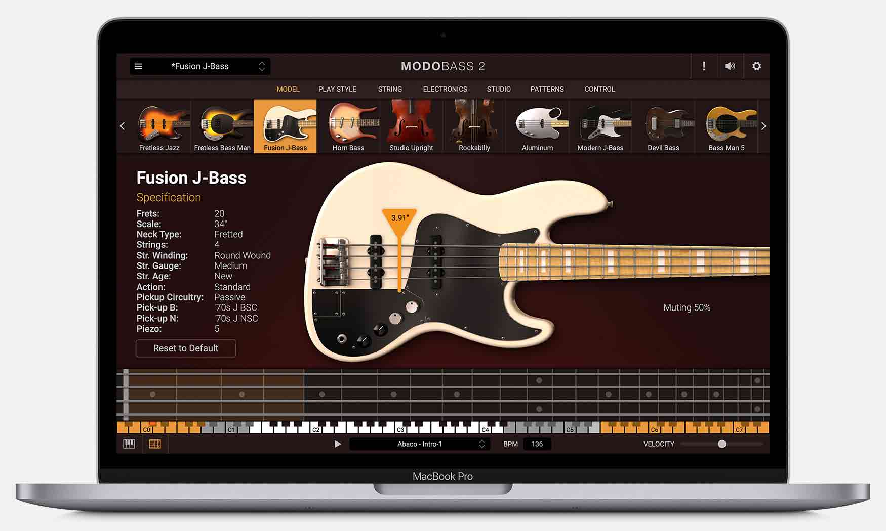 Macbook MODO BASS 2