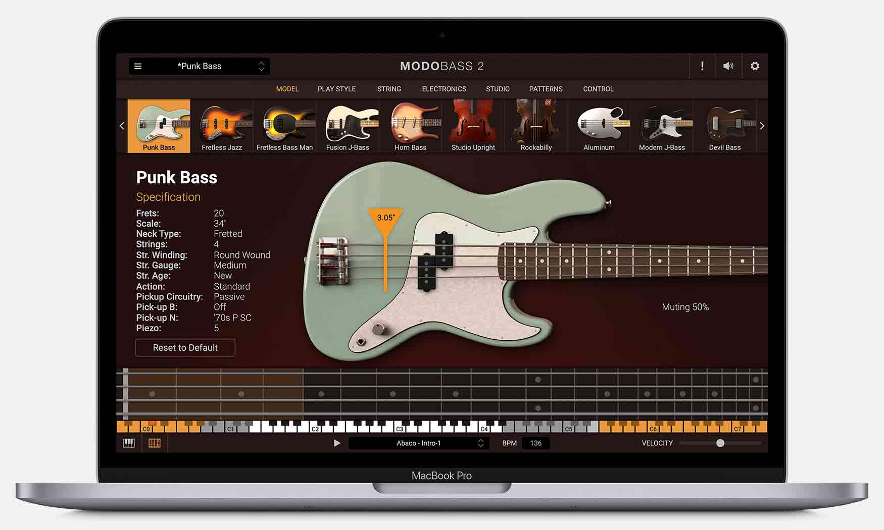 Macbook MODO BASS 2