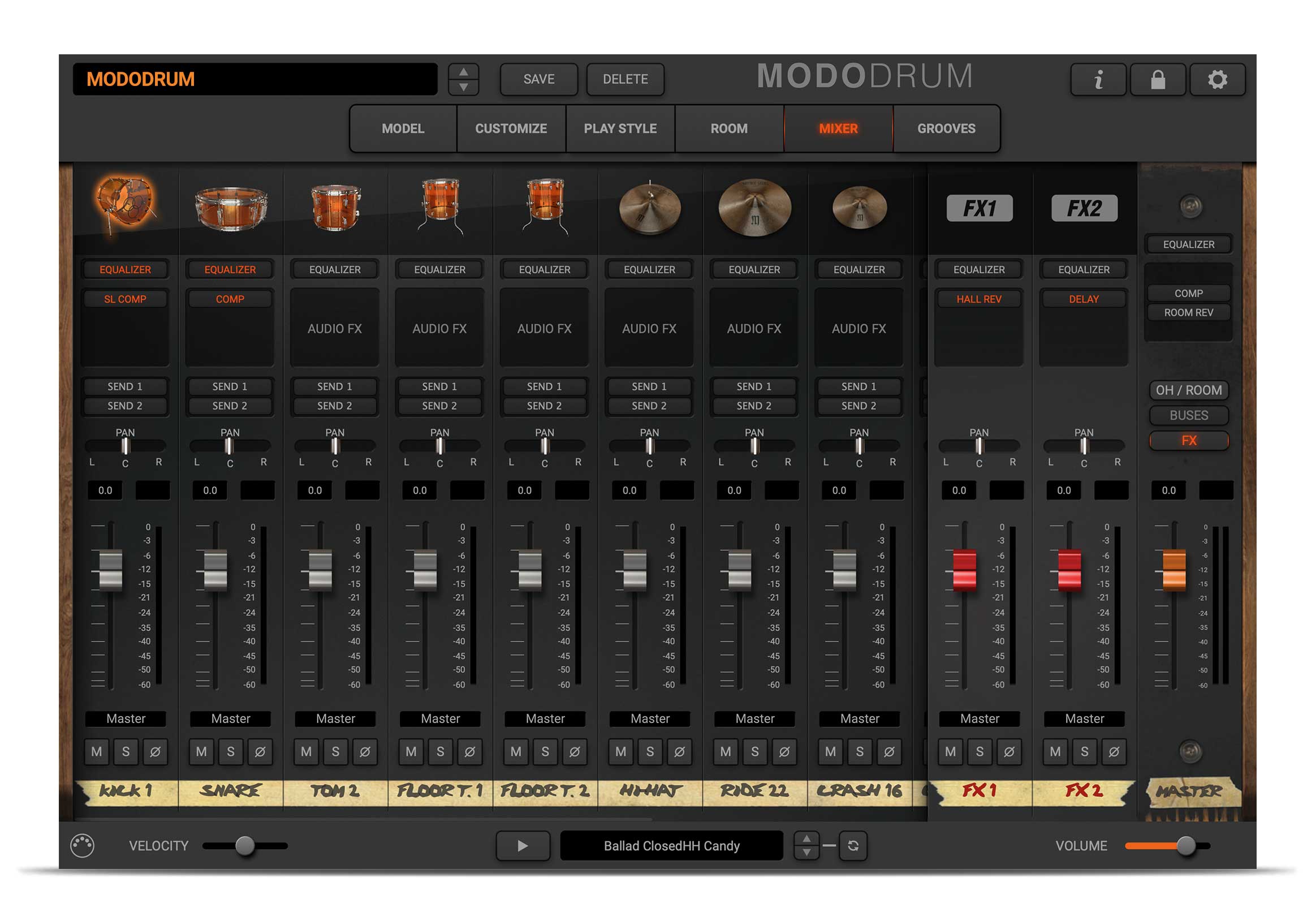 MODO DRUM - Fine tuning made easy