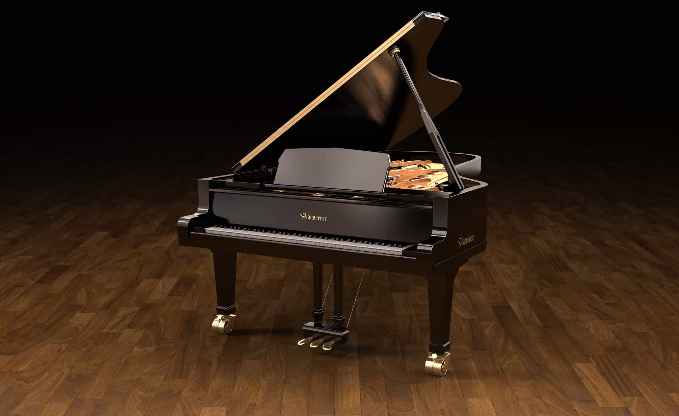 Vintage Plate - Black Diamond B280 (Bösendorfer 280 Vienna Concert を参照) - <em>Available now</em>