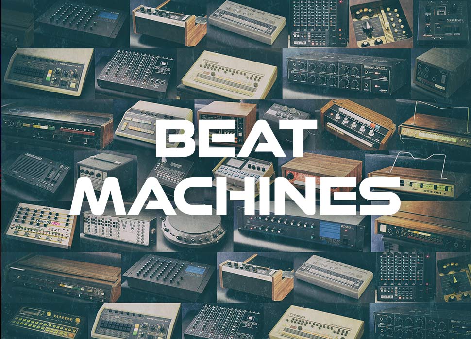 Beat Machines Classic analog drum machine collection for SampleTank