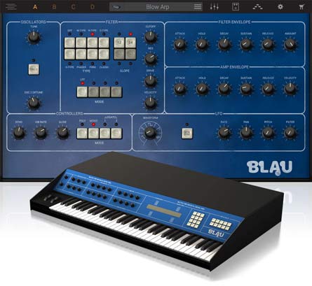 Blau