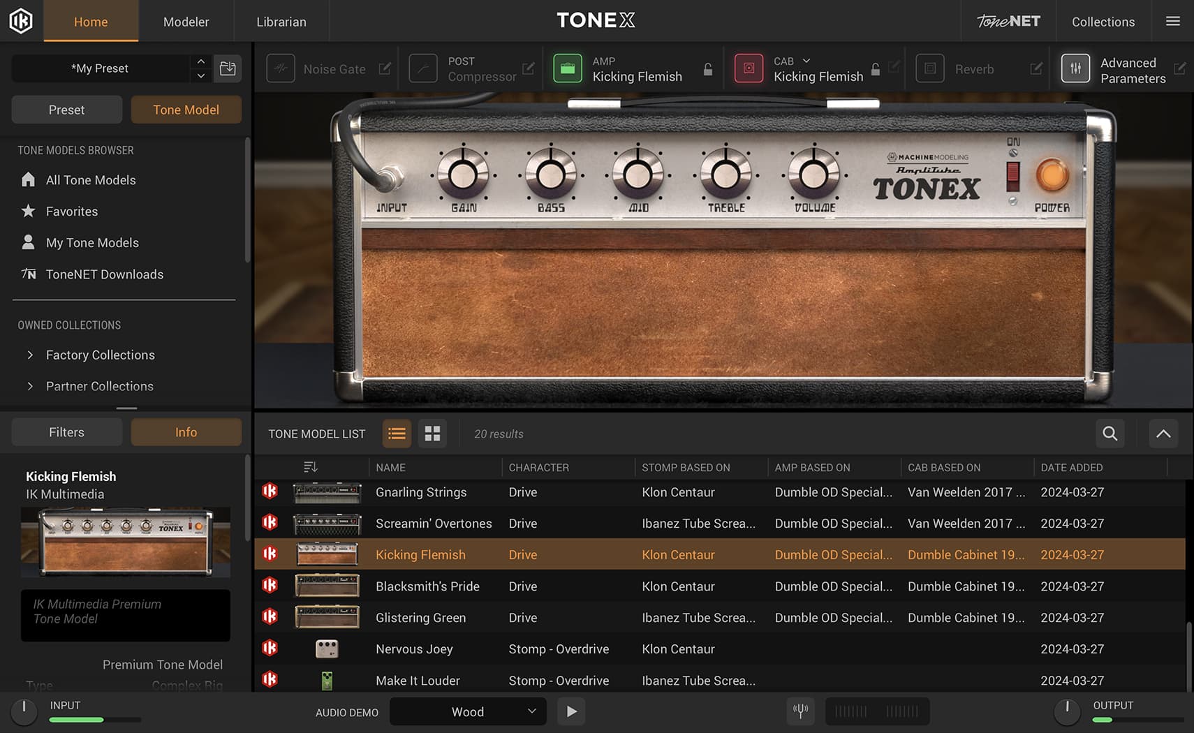 TONEX in ToneNET