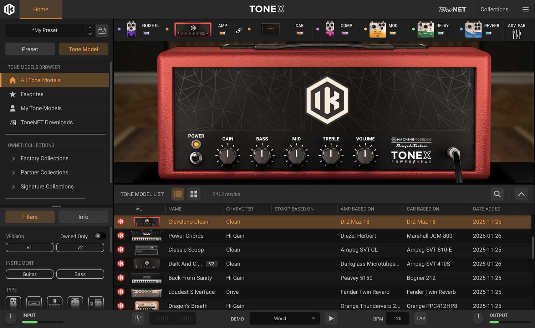 TONEX CS AI Machine Modelingで実機の質感を扱う