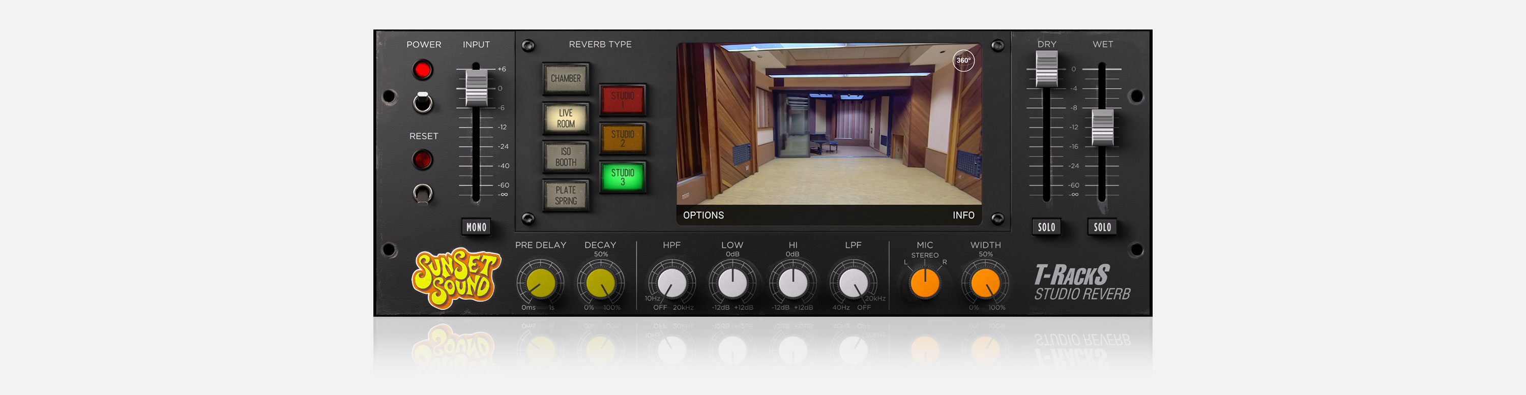IK Multimedia(ソフトウェア) T-RackS Sunset Sound Studio Reverb 