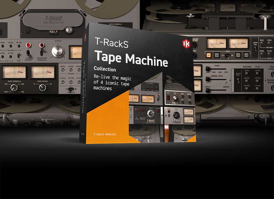 IK Multimedia T-RackS Tape Machines Collection Software Suite
