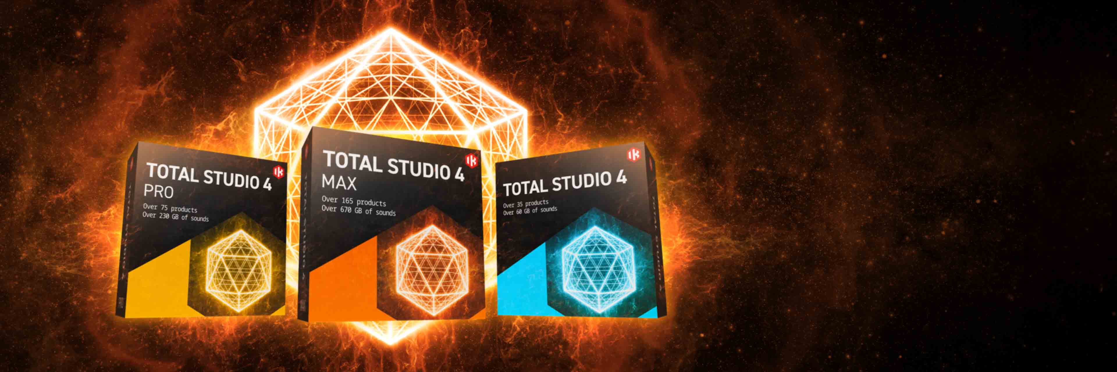 Total Studio 4, the ultimate collection of authentic sounds