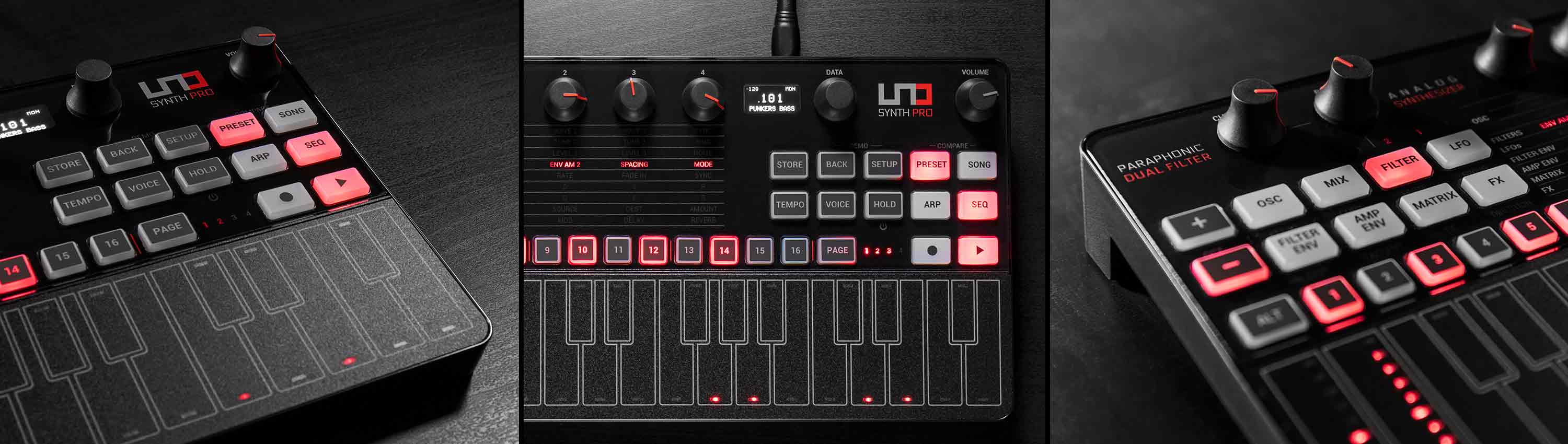 UNO Synth Pro - Paraphonic Dual Filter Analog Synth