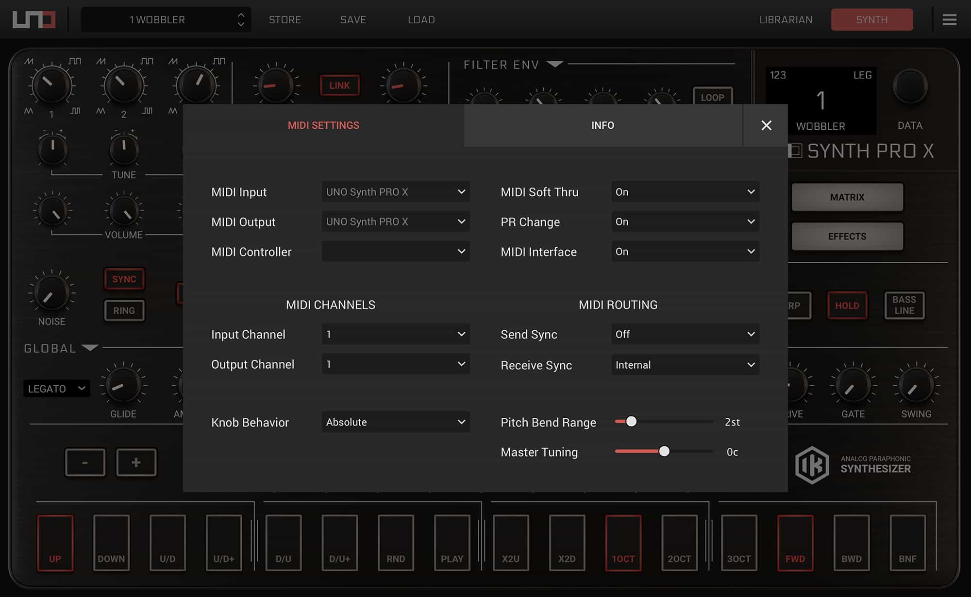 IK Multimedia UNO Synth Pro X Synthesizer