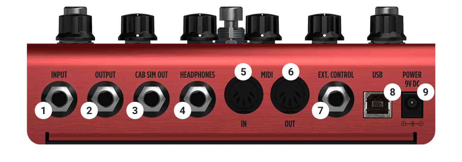 AmpliTube X-GEAR X-DRIVE distortion pedal